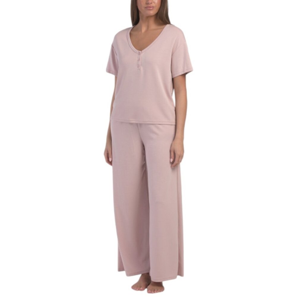 TART 2pc Kairi Henley Top And Pants Lounge Set
